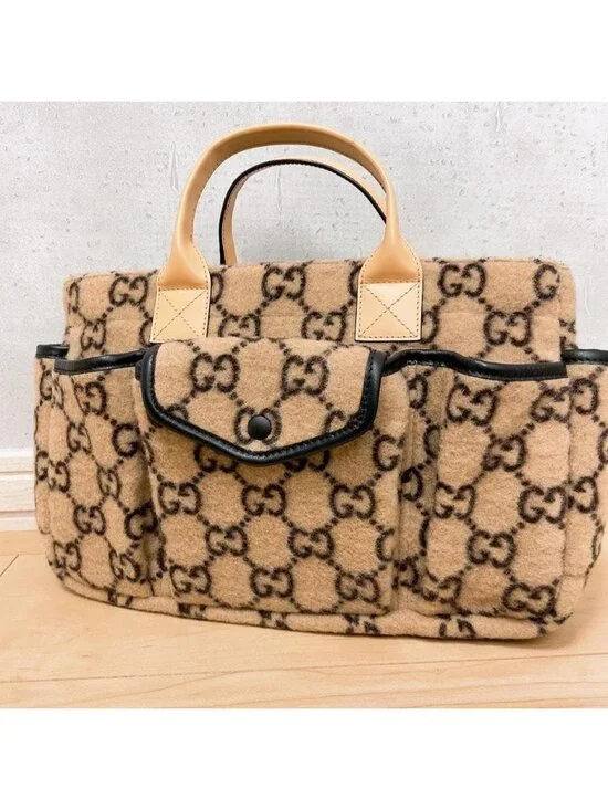 Gucci Handbag GG Wool Children's Tote - Picture 10 of 10